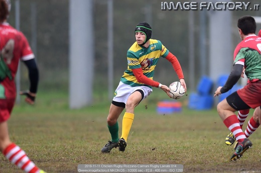2018-11-11 Chicken Rugby Rozzano-Caimani Rugby Lainate 014
